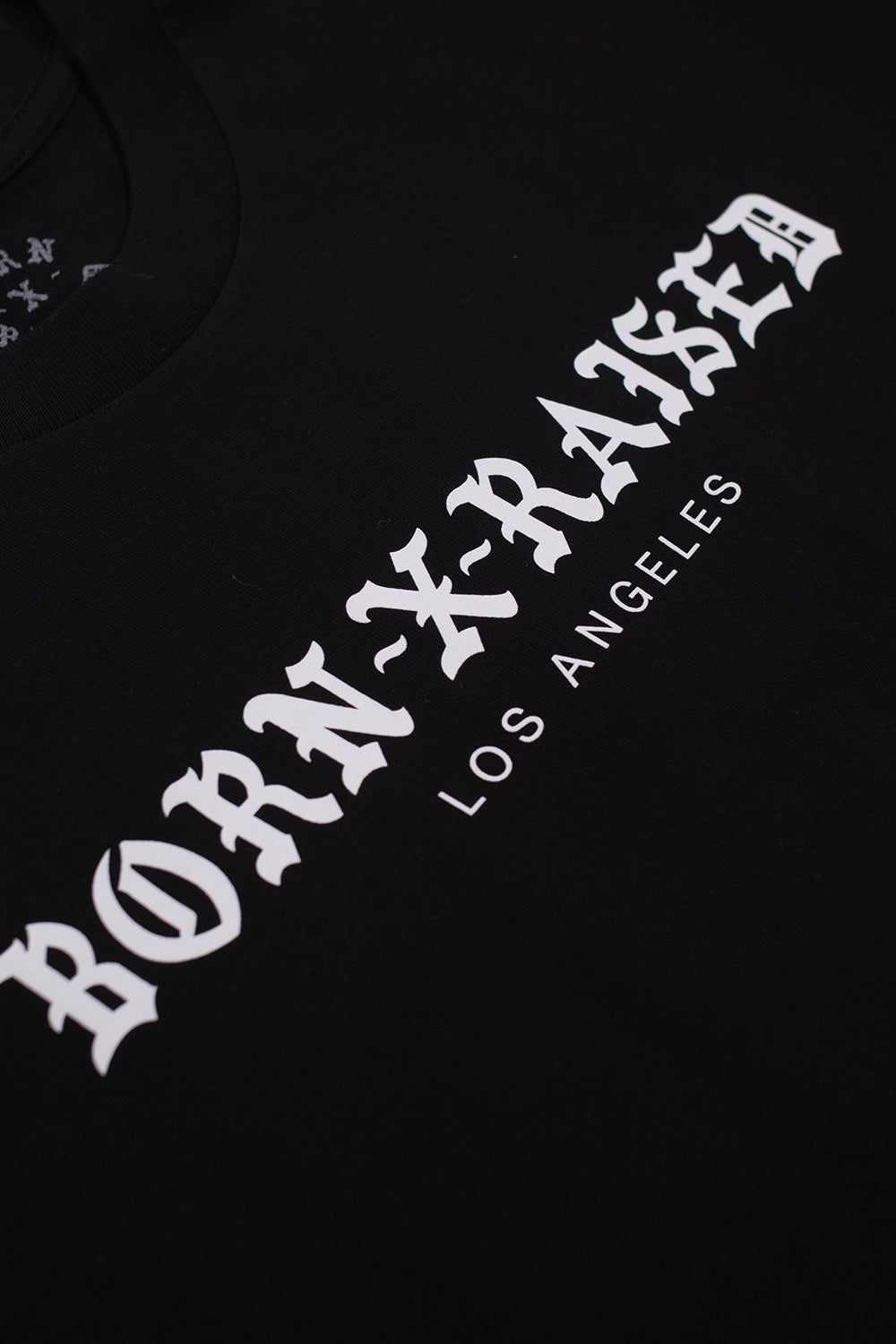 Born X Raised BXR Standard LA T-Shirt Black - BONKERS