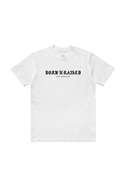 Born X Raised BXR Standard LA T-Shirt White