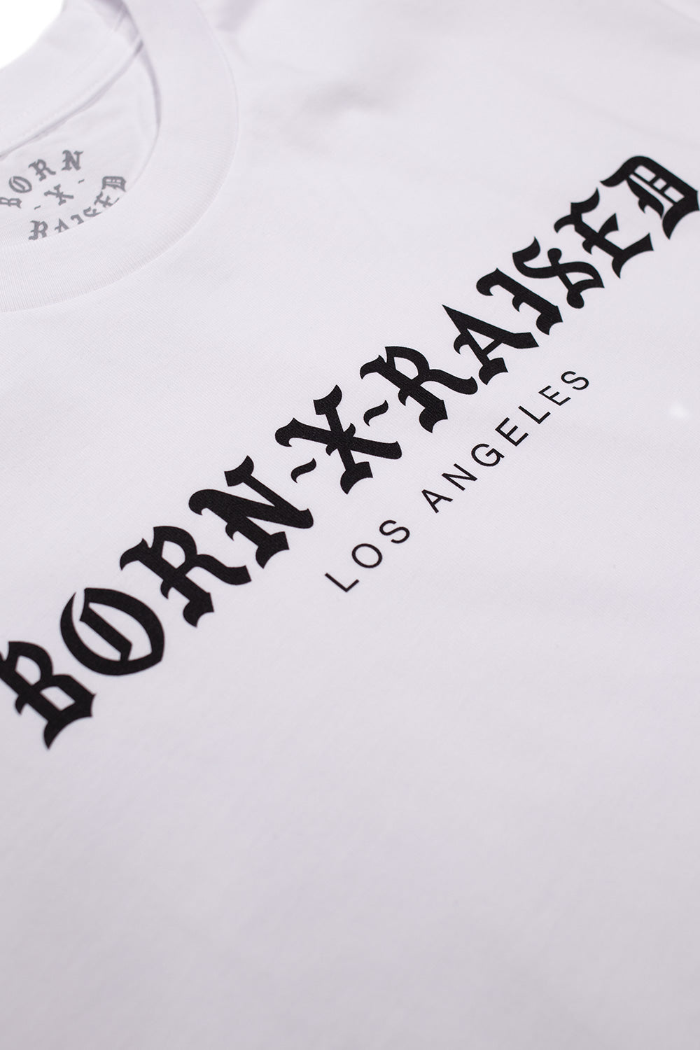 Born X Raised BXR Standard LA T-Shirt White - BONKERS