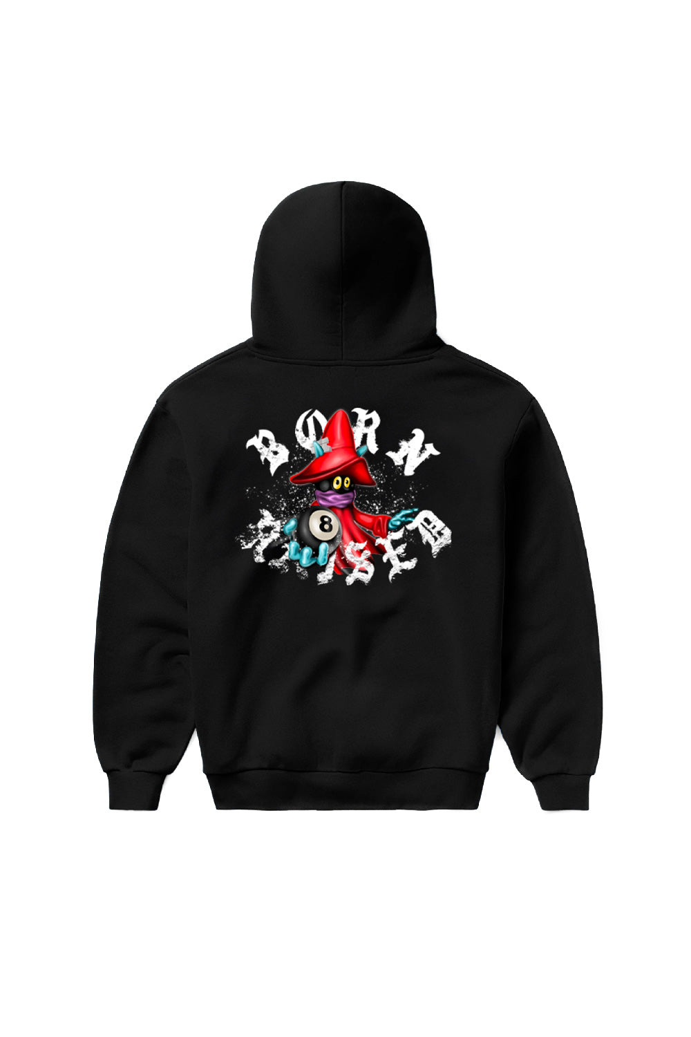 Born X Raised Party Wizard Rocker Hoodie Black - BONKERS