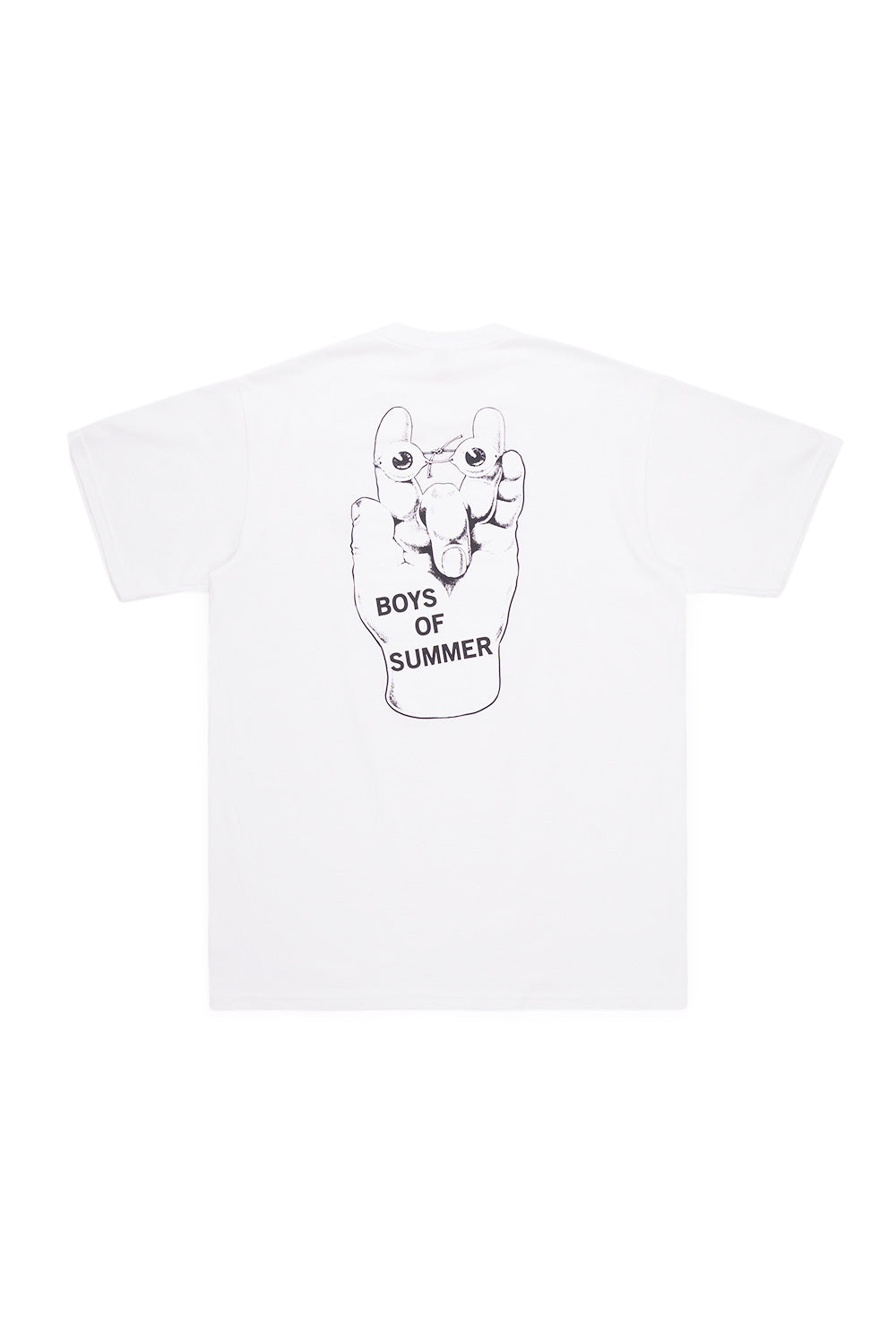 Boys Of Summer Fingers T-Shirt Weiss