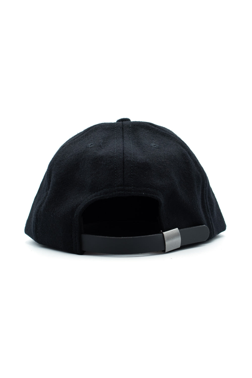 Brain Dead Flannel Logohead 6 Panel Cap Schwarz