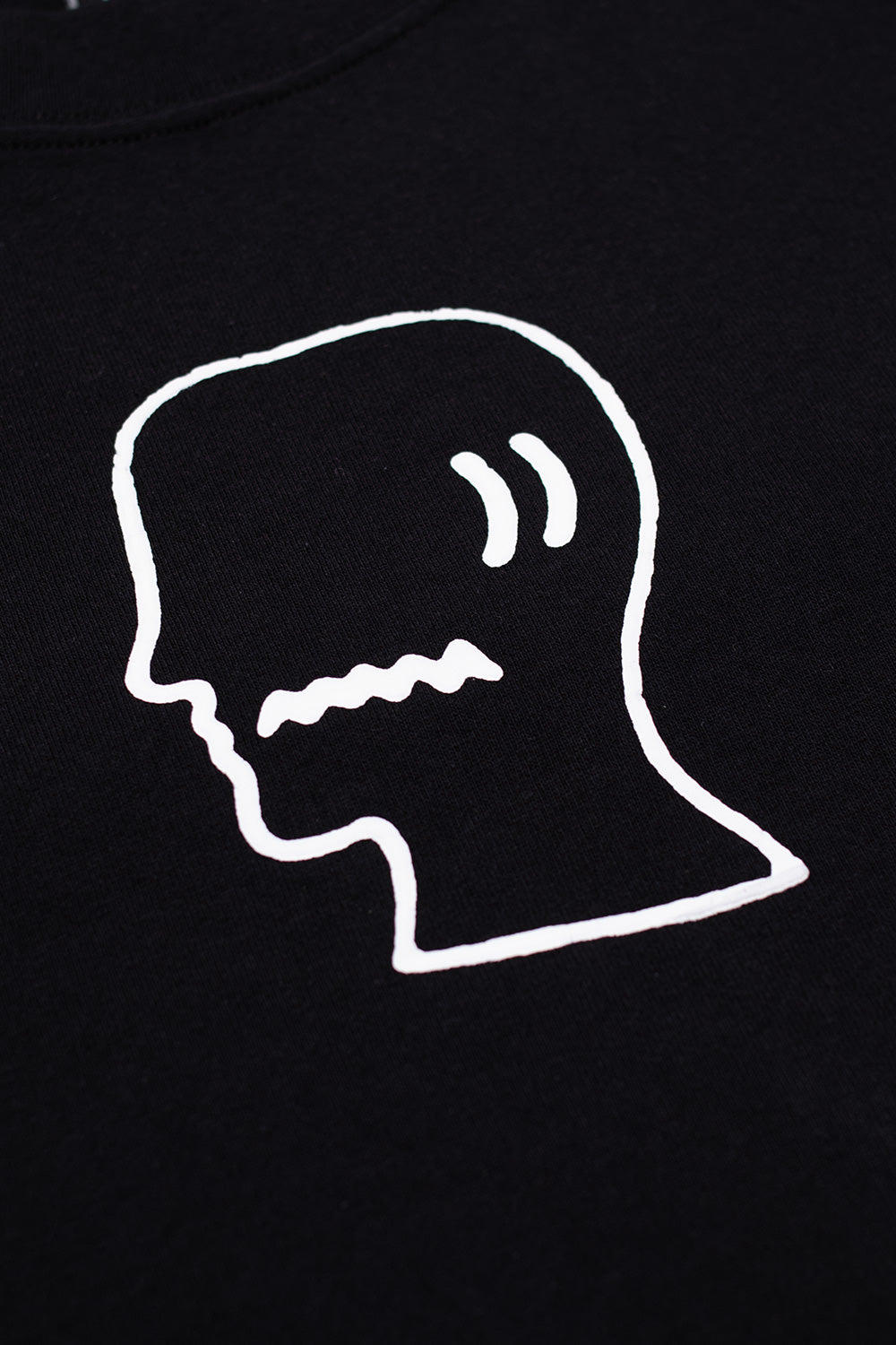 Brain Dead Logohead T-Shirt Black - BONKERS