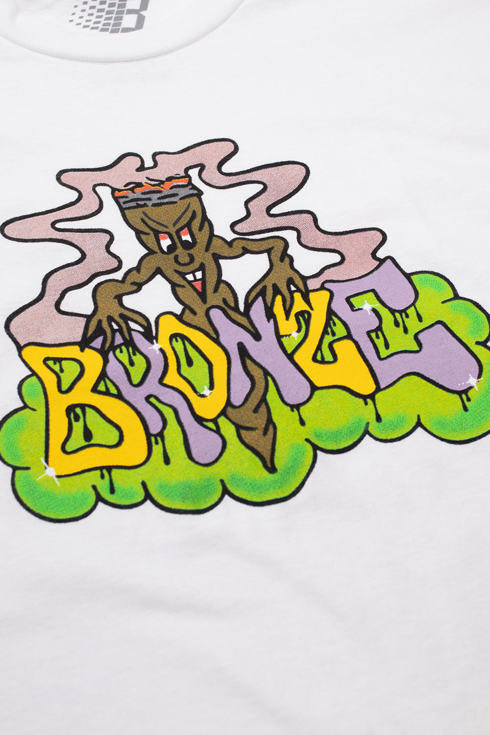 Bronze 56K Mr. Blunt T-Shirt White