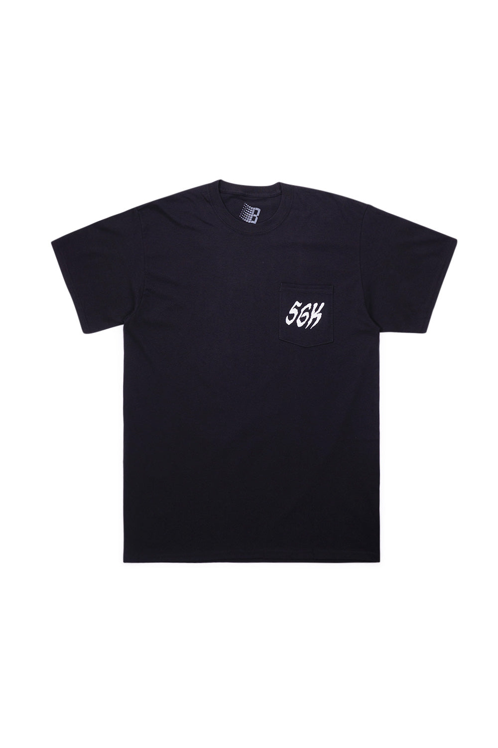 "Bronze 56K Tiger Pocket T-Shirt Schwarz – Streetwear-Shirt mit Tiger-Print auf der Brusttasche"