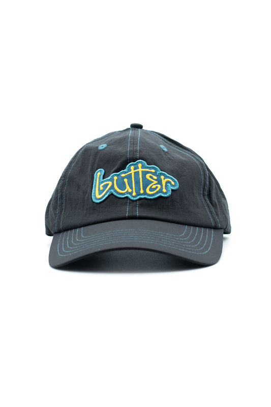 Butter Goods Connection 6 Panel Cap Black - BONKERS