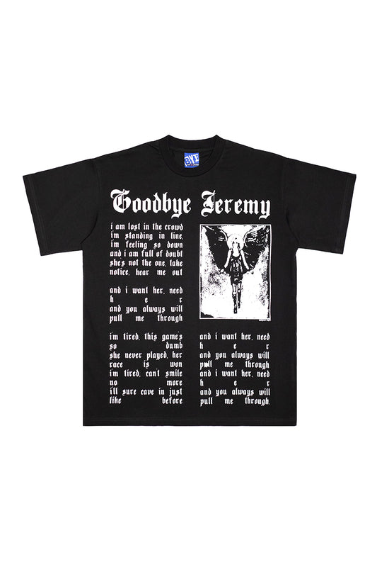 Bye Jeremy Angela T-Shirt Schwarz