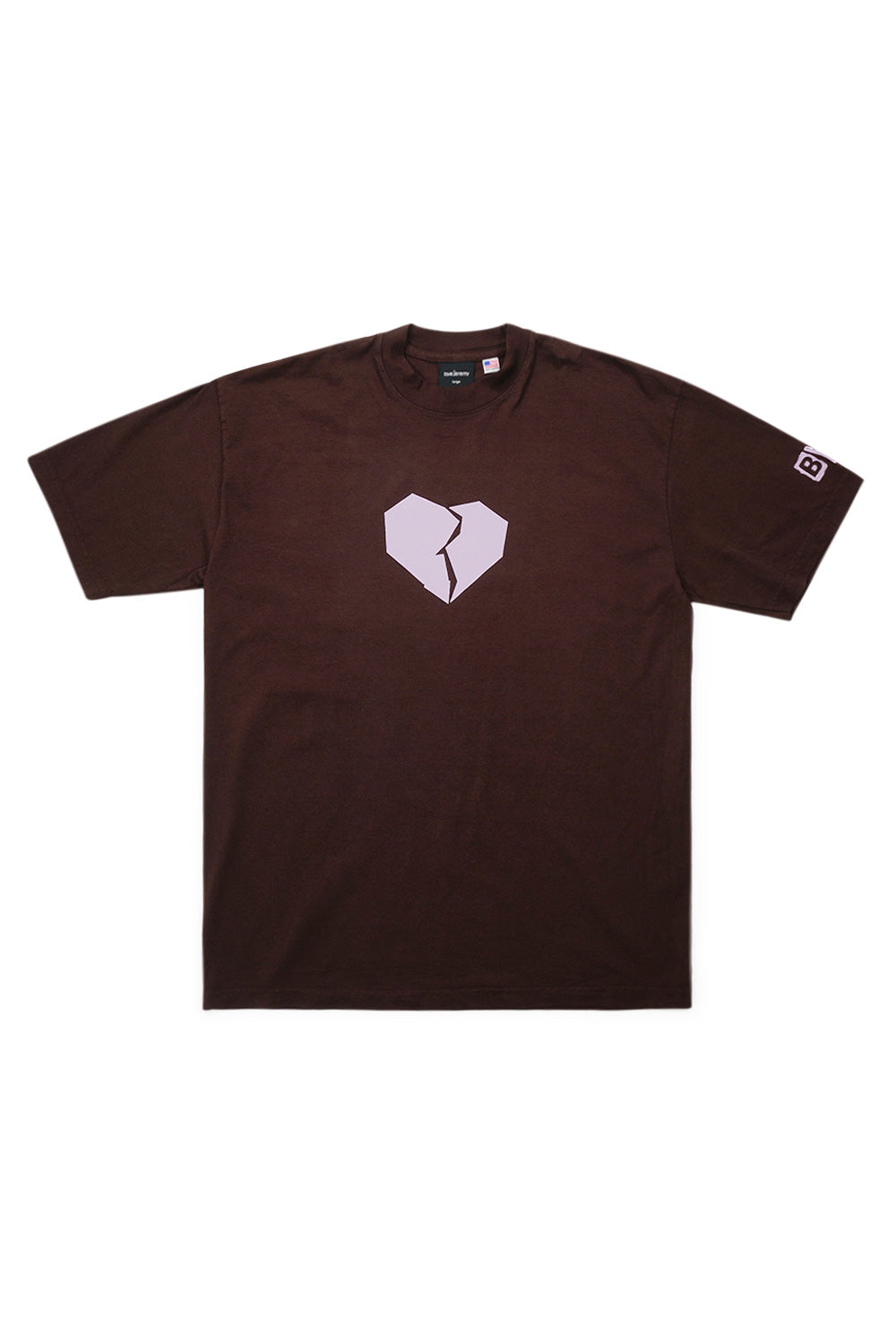 Bye Jeremy Heartbroken T-Shirt Brown - BONKERS