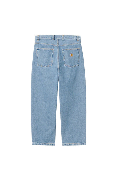 Carhartt WIP Brandon Baggy Pant Blue (Stone Bleached) - BONKERS