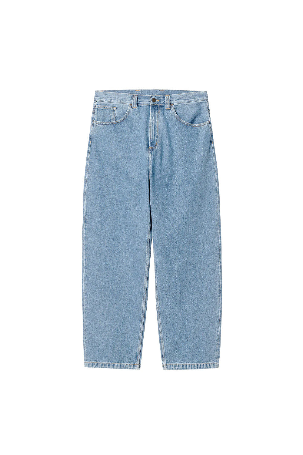 Carhartt WIP Brandon Baggy Pant Blue (Stone Bleached) - BONKERS