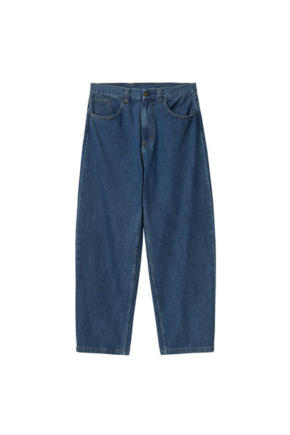 Carhartt WIP Brandon Baggy Pant Blue (Stone Washed) - BONKERS