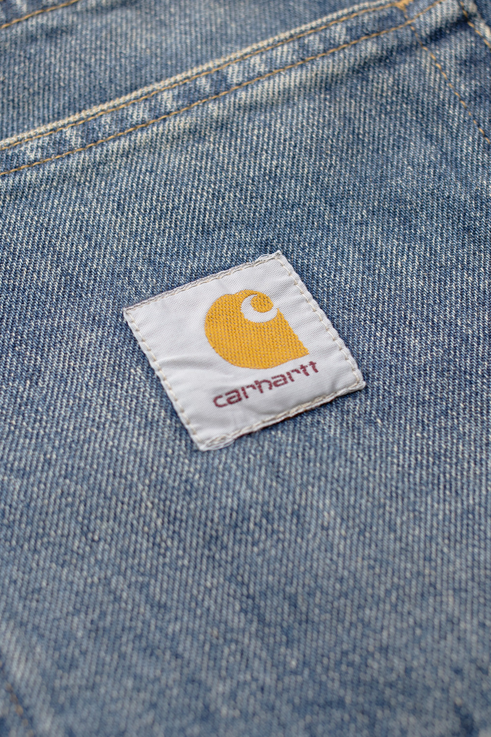 Carhartt WIP Brandon Baggy Pant Blue (Worm Used Wash) - BONKERS