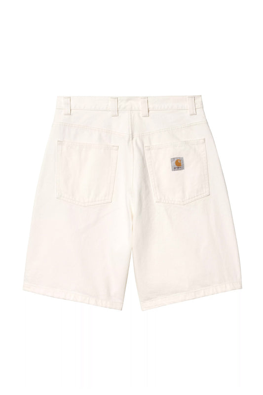 Carhartt WIP Brandon Short White (Rinsed) - BONKERS