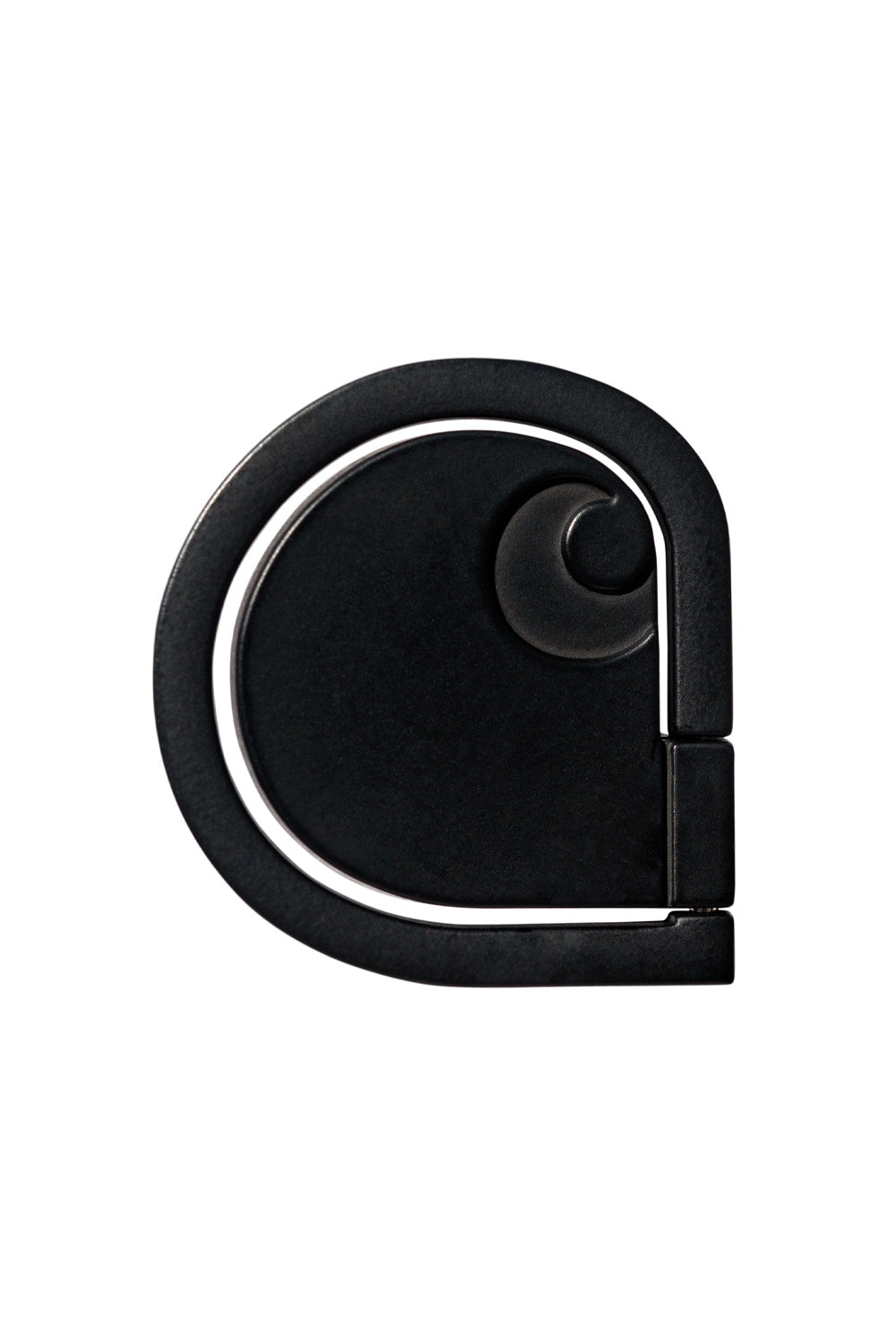 Carhartt WIP C Logo Phone Ring in Schwarz – praktischer Handy-Ringhalter mit ikonischem Carhartt-Logo für besseren Halt und Stil"