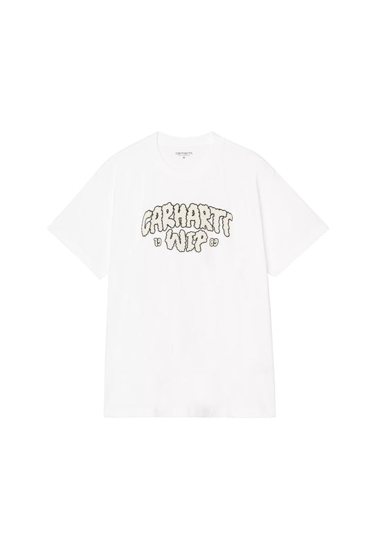 Carhartt WIP Cloud Script T-Shirt White - BONKERS