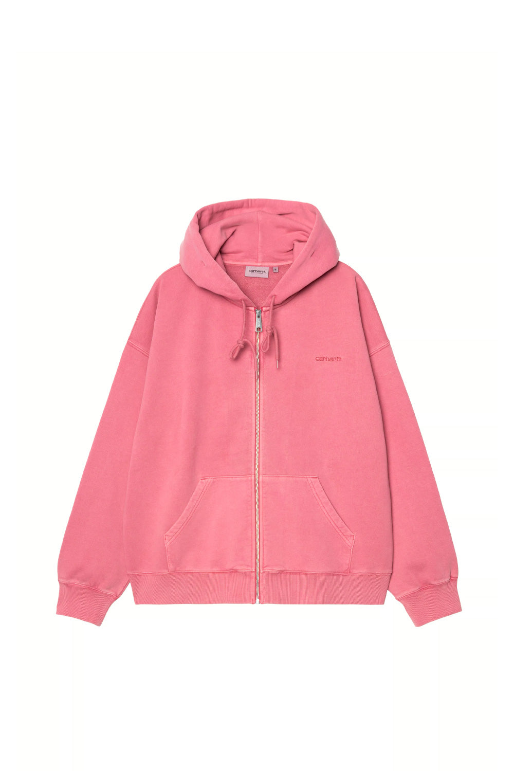 Carhartt WIP Hooded Benton Sweat Jacket Primrose (Garment Dyed) - BONKERS