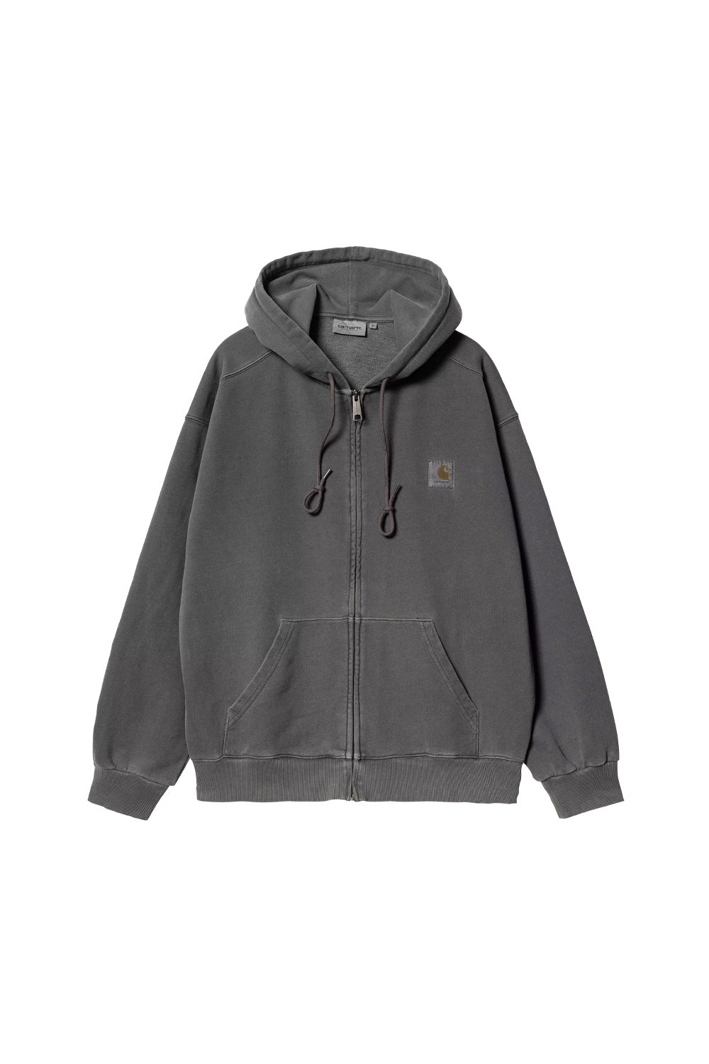 Carhartt WIP Hooded Nelson Jacket Black (Garment Dyed) - BONKERS