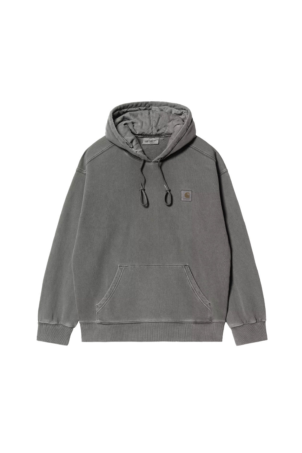 Carhartt WIP Hooded Vista Sweat in Graphite – Komfortabler Hoodie von Carhartt WIP in Graphitgrau, ideal für entspannte Outfits und den urbanen Streetwear-Look.
