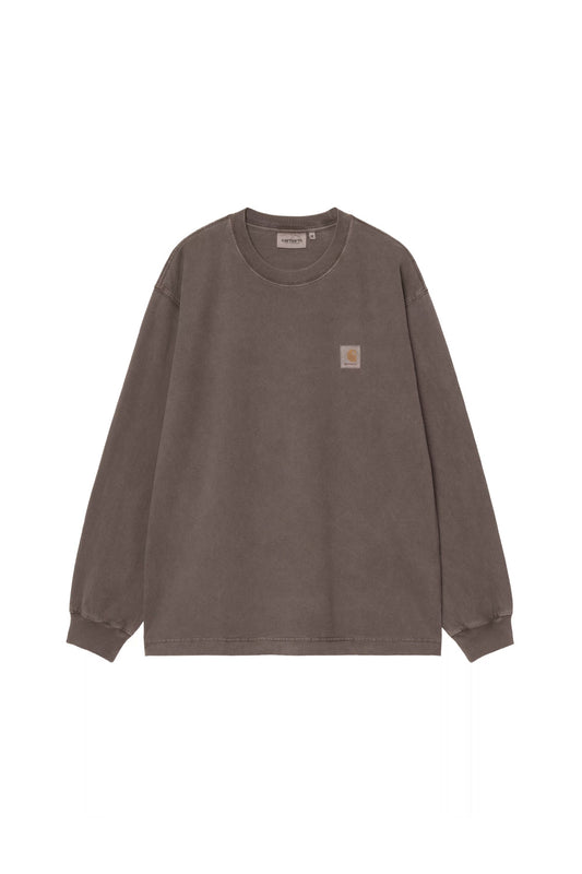 Carhartt WIP L/S Vista T-Shirt Tabac (Garment Dyed)