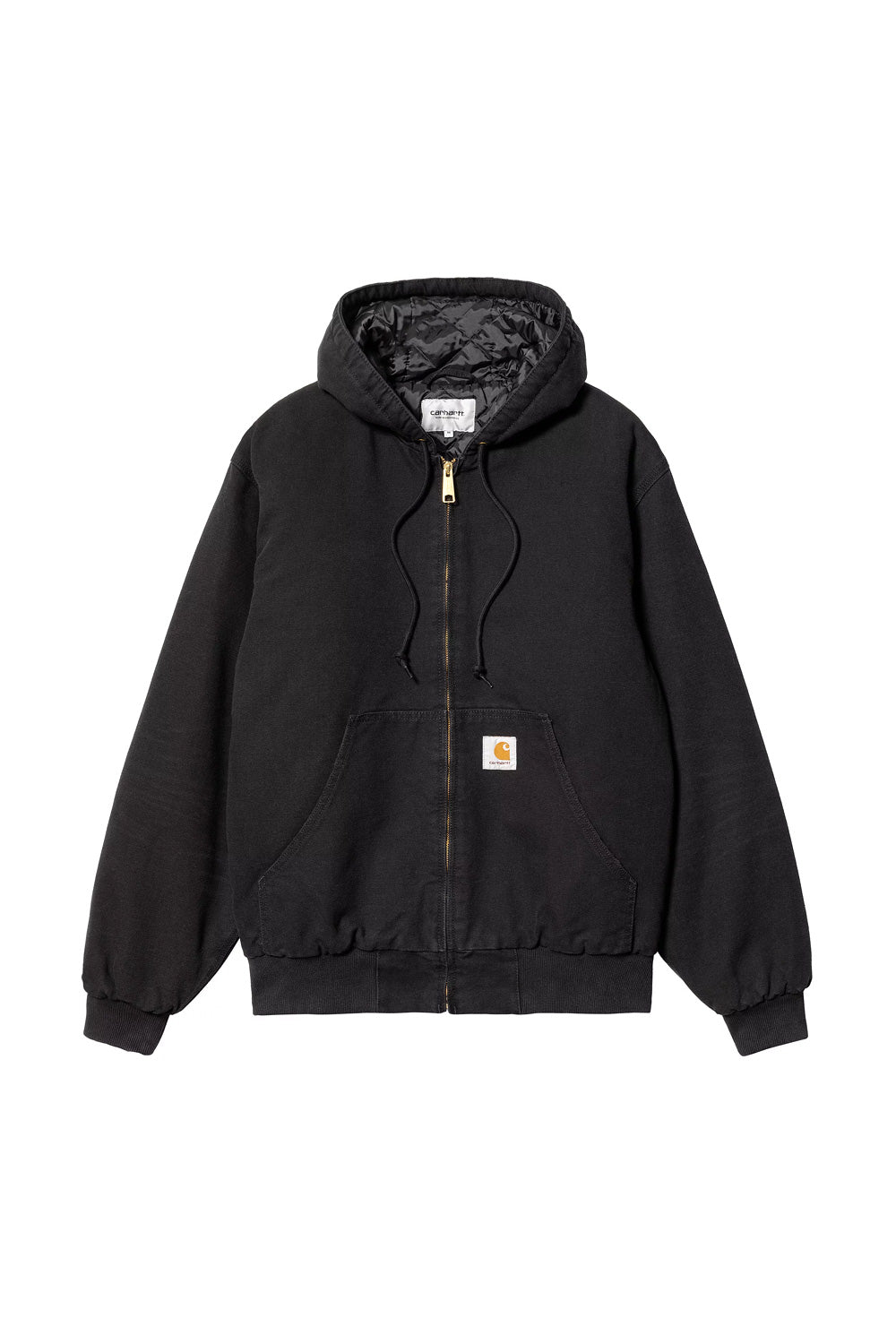 Carhartt WIP OG Active Jacke Schwarz (Aged Canvas)