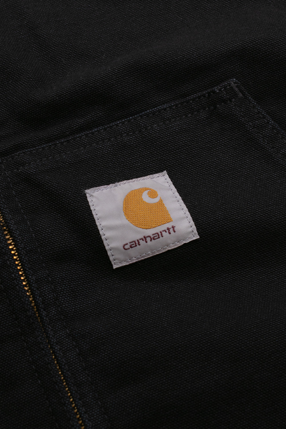 Carhartt WIP OG Active Jacke Schwarz (Aged Canvas)