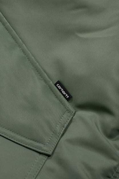 Carhartt WIP Olten Bomber Jacke Entengrün / Kurkuma