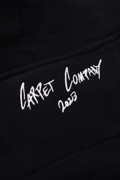 Company C-Star Hoodie Black (Pink Embroidery) - BONKERS