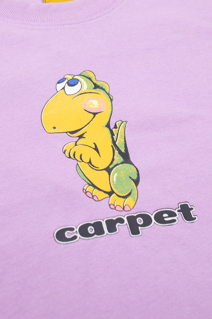 Carpet Company Dino T-Shirt Lavender - BONKERS