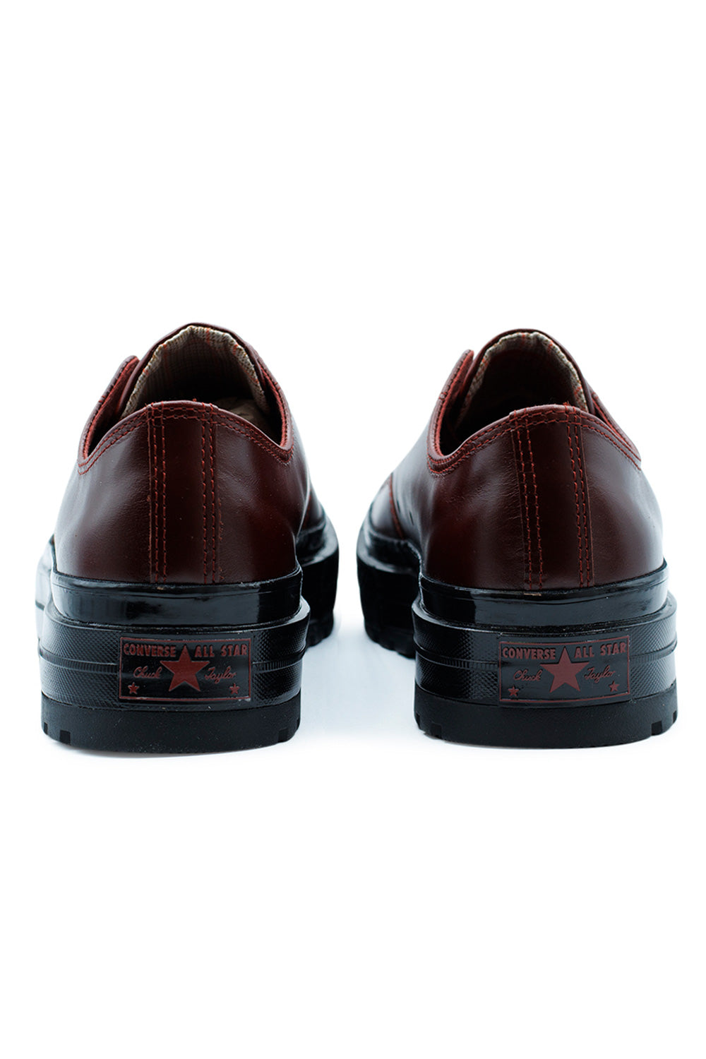 Converse Chuck 70 National OX Rottin Apple Black sneakers, premium leather low-top with CX cushioning for comfort and traction outsole.