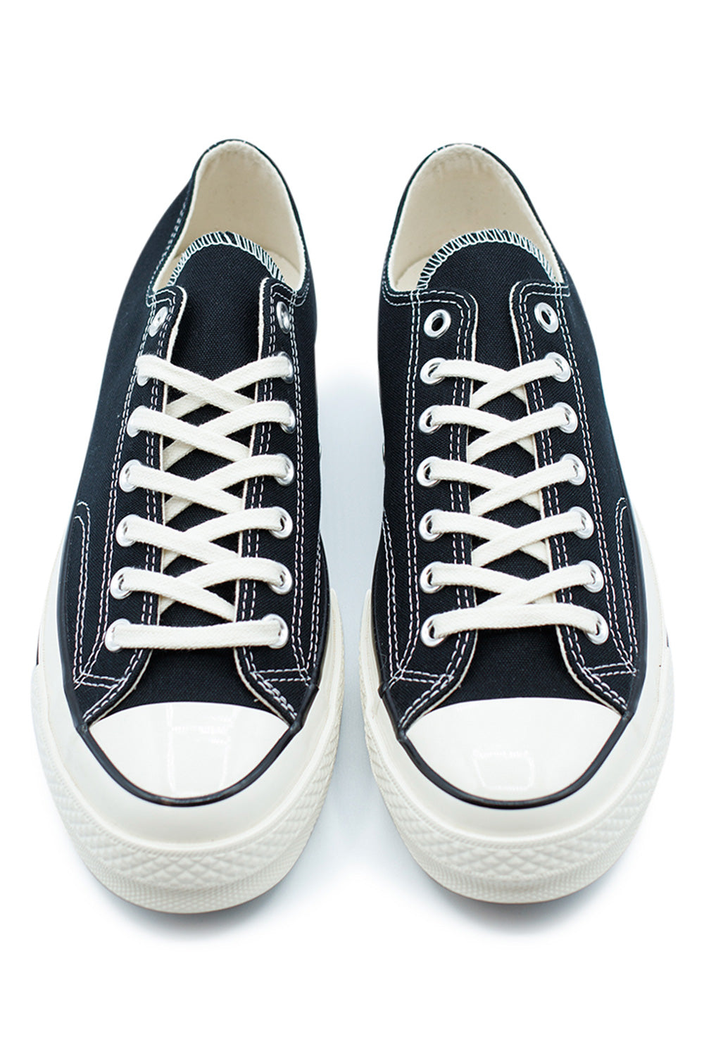 Converse Chuck 70 OX Zapato Negro / Negro / Blanco Roto