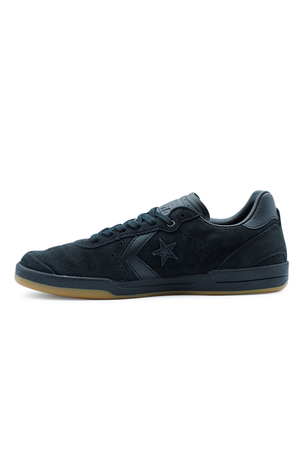 High-performance Converse CONS Louie Lopez Pro 2 OX Black Black Gum, signature skate sneaker combining heritage sport design with modern tech.