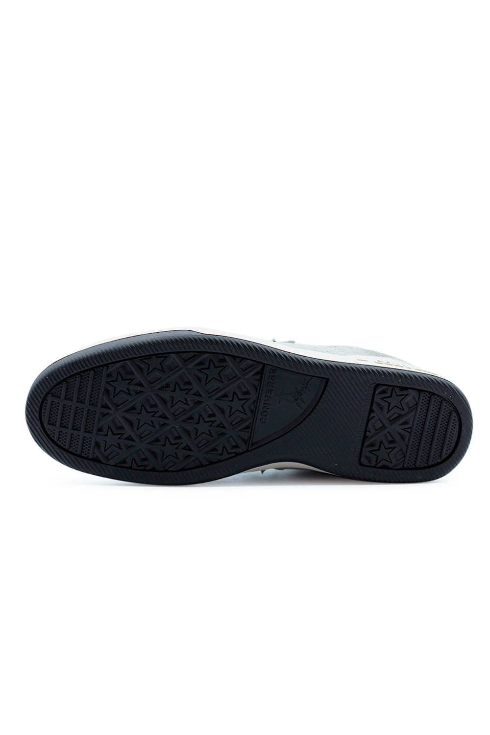 Outsole view of Converse CONS Louie Lopez Pro 2 OX showing Chuck Taylor–inspired rubber tread pattern designed for reliable grip, traction and control during skateboarding sessions.