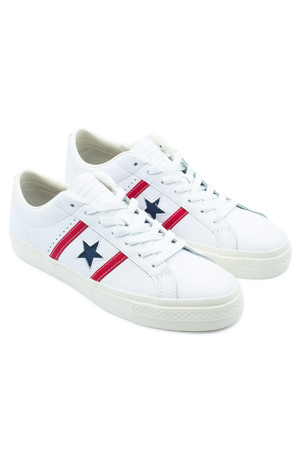 Converse CONS One Star Academy Pro OX Schuh Weiss / Rot / Blau