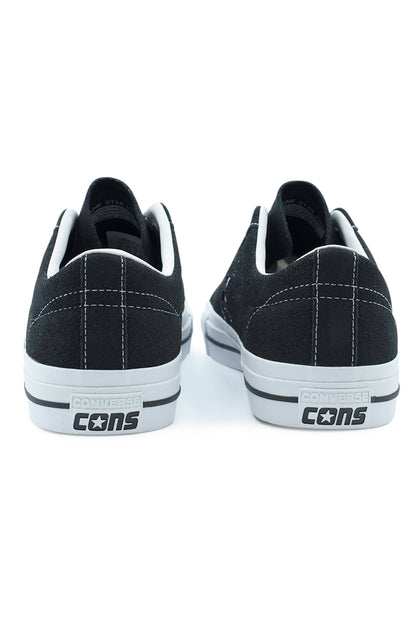 Converse CONS One Star Pro OX Shoe Black / Black / White - BONKERS