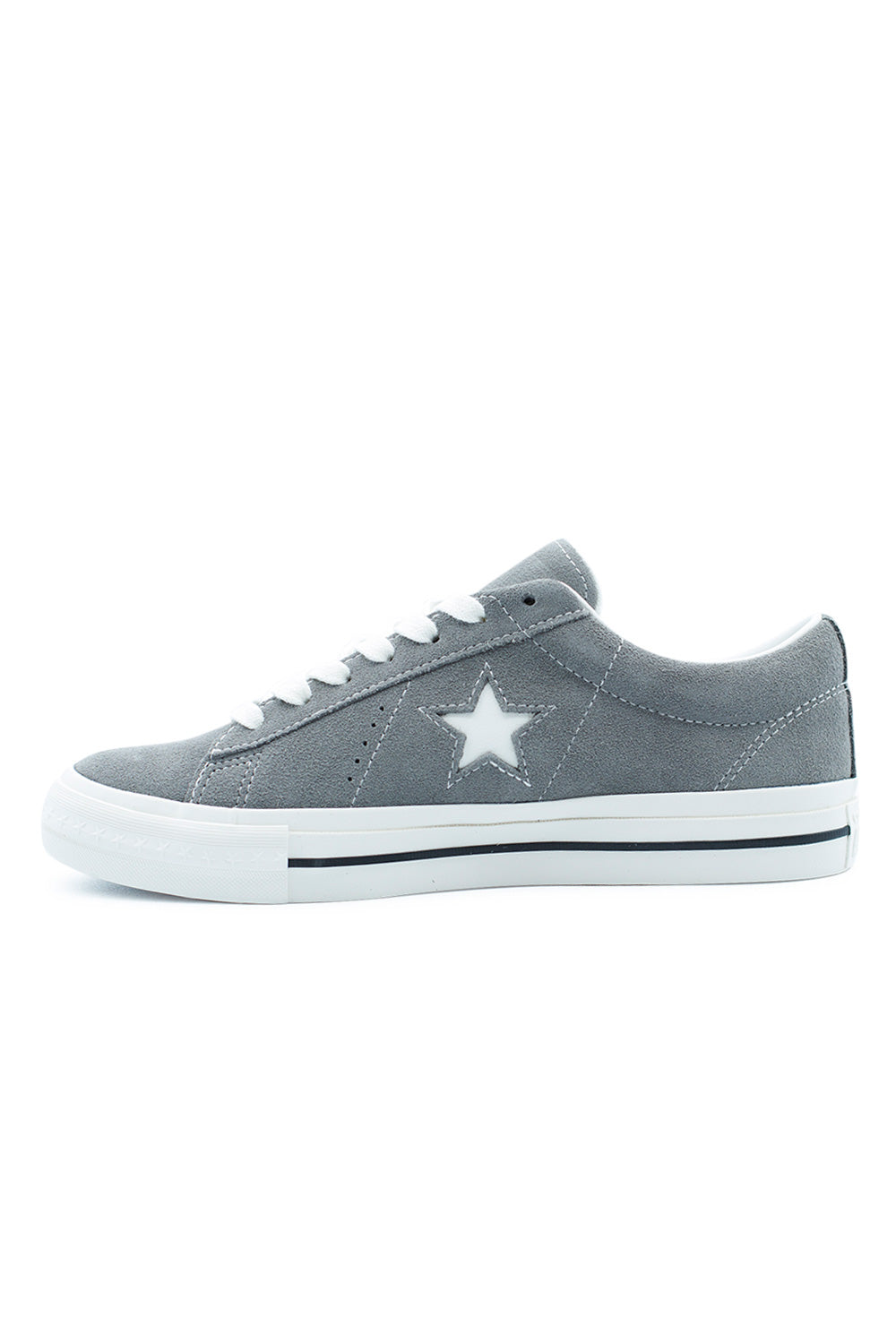 High-quality Converse One Star 95 OX Sharkskin Vintage White, 1995-inspired suede sneaker celebrating grunge, skate, and alternative culture.