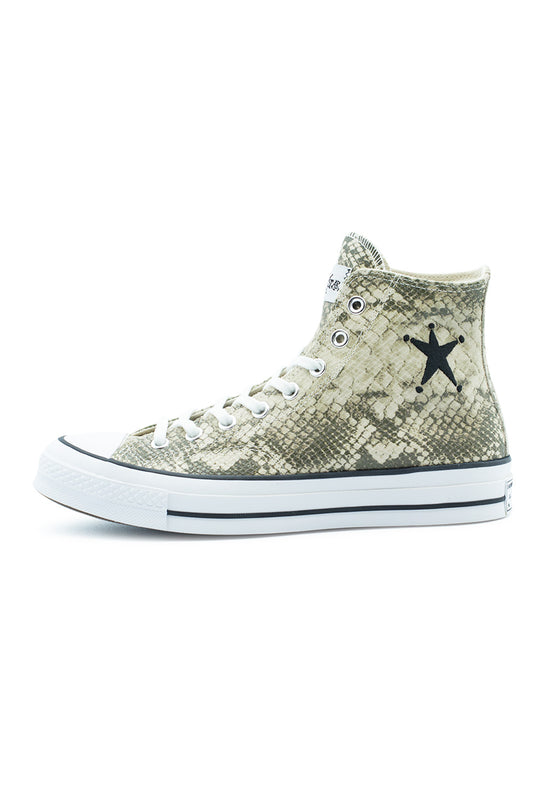 Converse X Stussy Chuck 70 Hi Schuh Grau / Schwarz / Altweiss