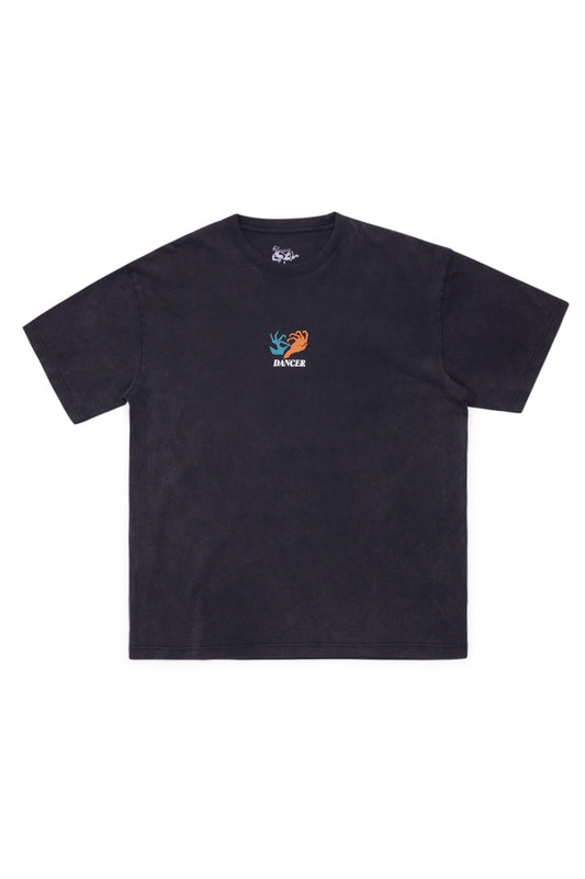 Dancer Nail T-Shirt Black (Pigment Dyed) - BONKERS