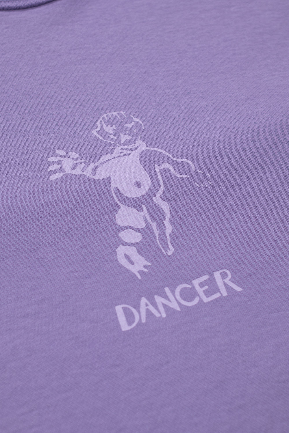 Dancer OG Logo Inside T-Shirt Lavender (Pigment Dyed) - BONKERS