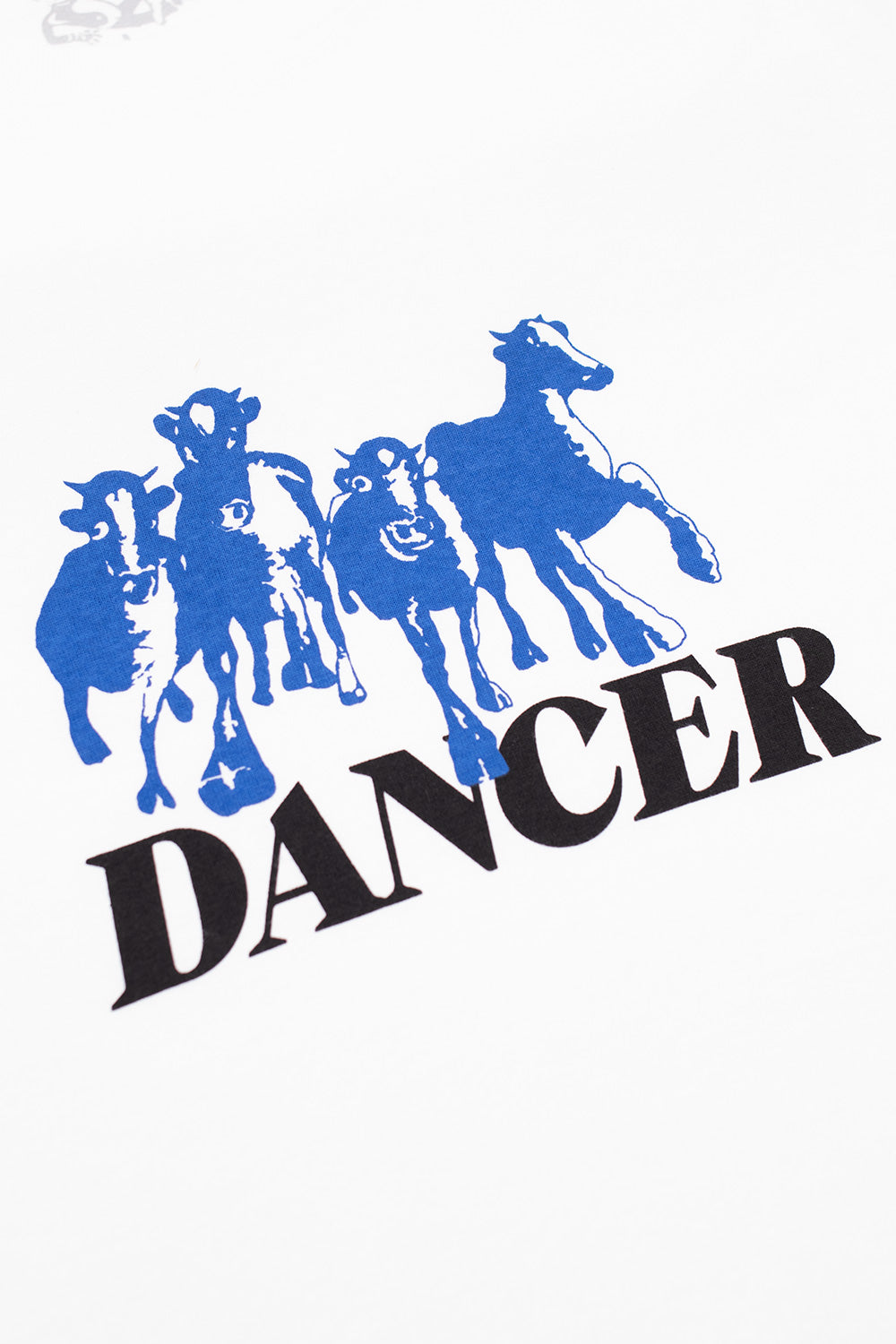 Dancer Step Aside Longsleeve T-Shirt White - BONKERS