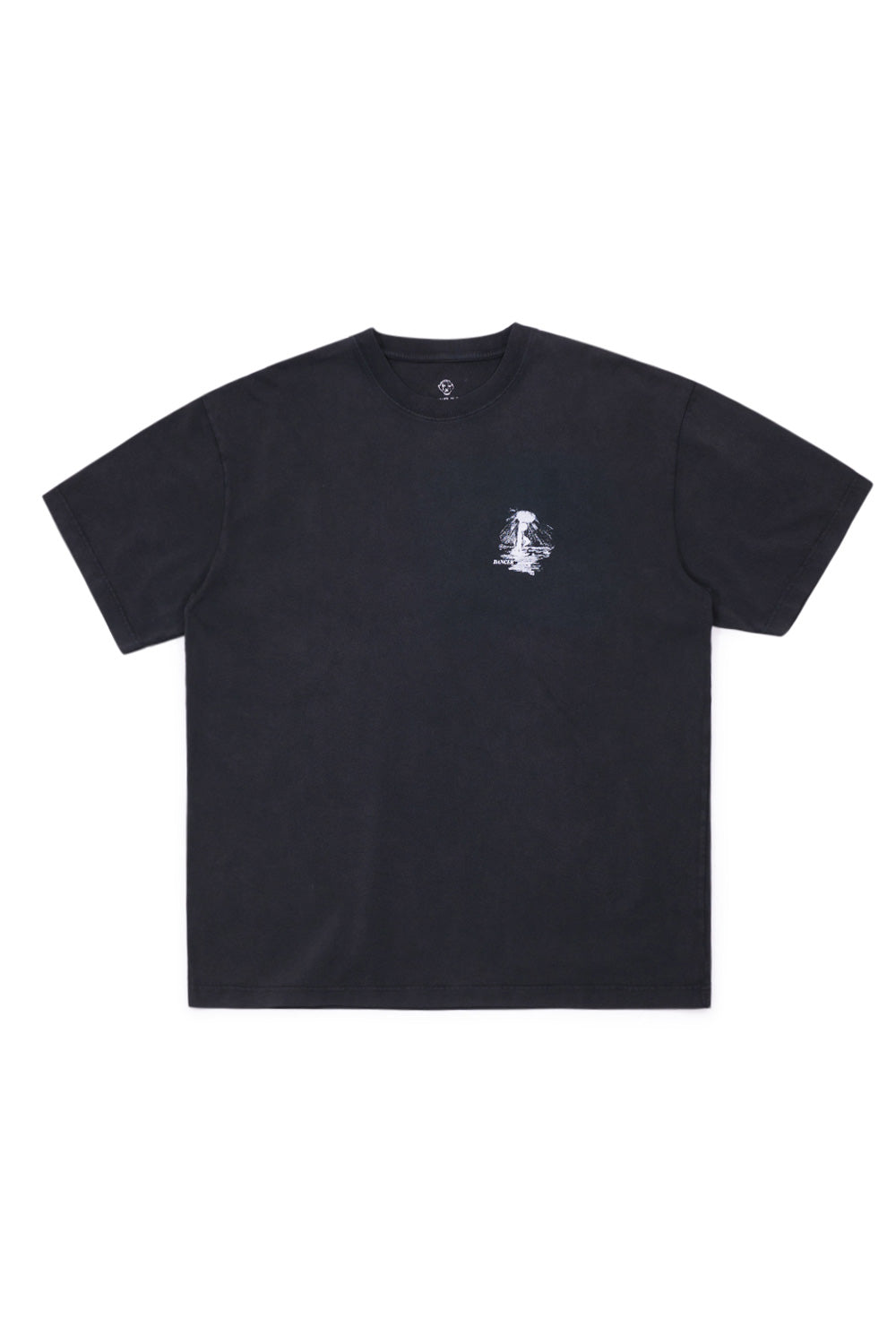 Dancer Waterfall T-Shirt Washed Black - BONKERS