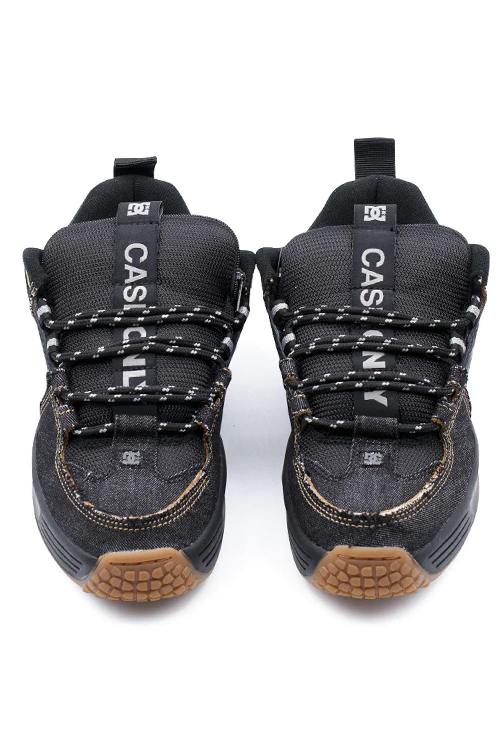 DC Shoes X Cash Only Lynx Shoe Black Denim - BONKERS