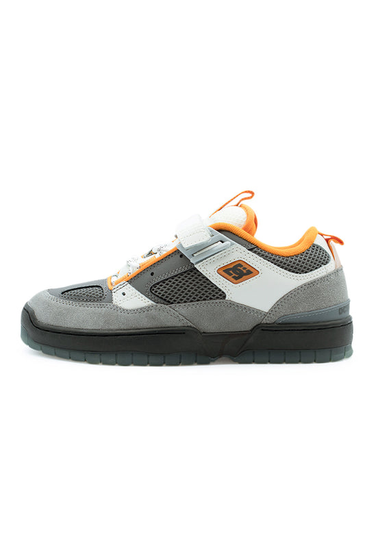DC Shoes JS 1 Shoe Grey / Black / Orange - BONKERS