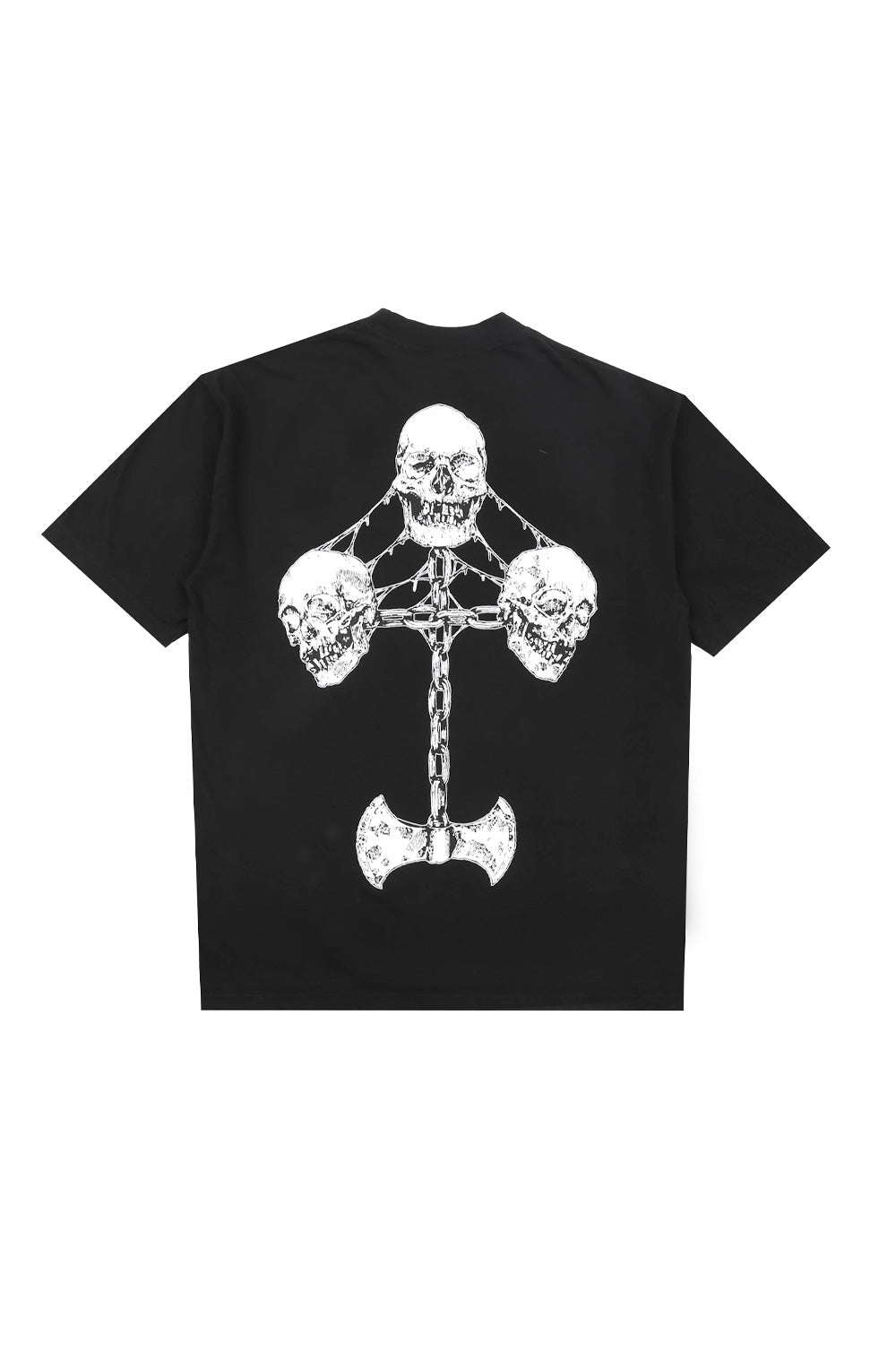 Death Rites Axe Grinder T-Shirt Black – Schwarzes T-Shirt mit markantem Axt-Design für den coolen Heavy Metal-Look