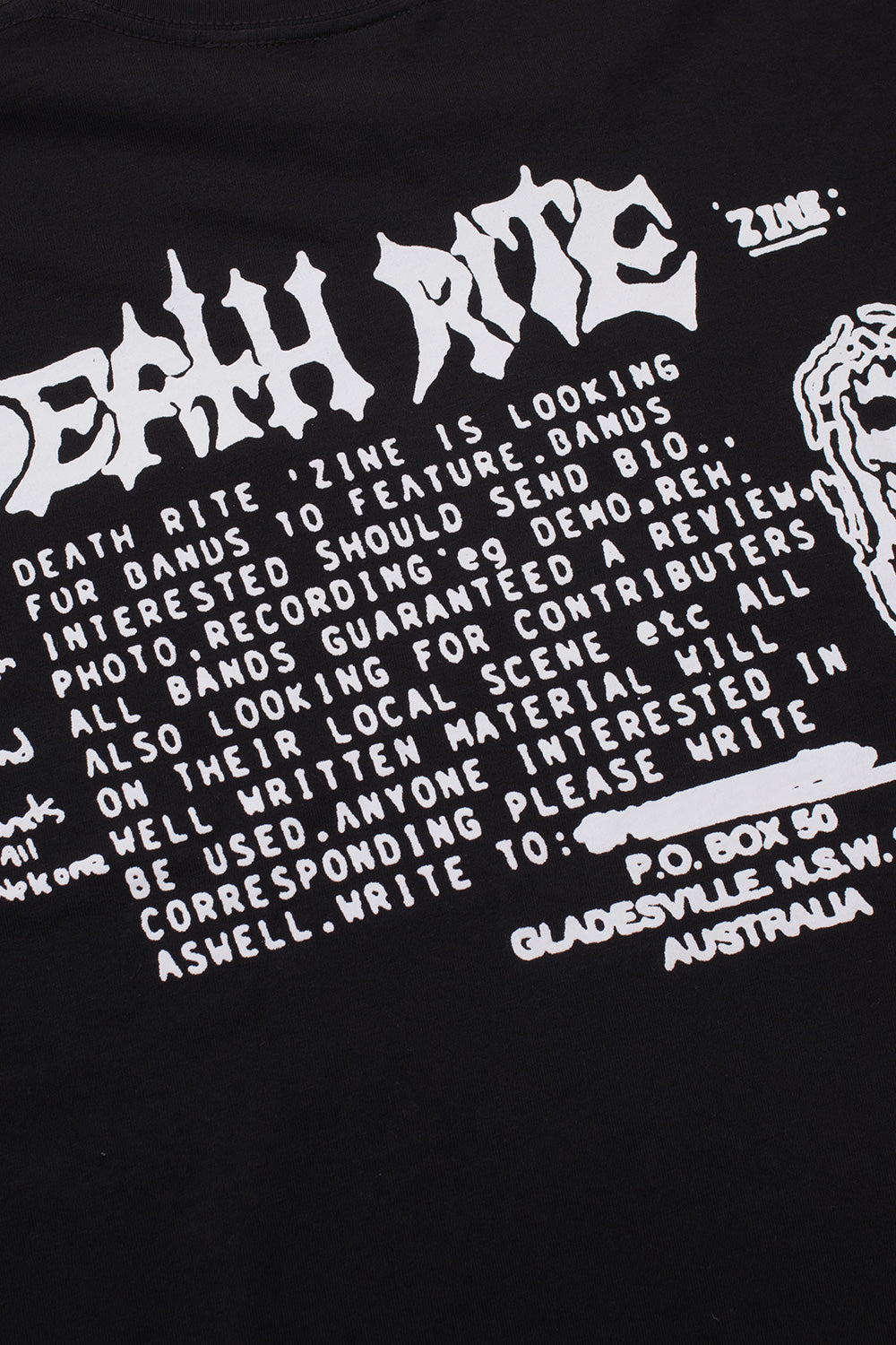 Death Rites Classified ‘89’ T-Shirt Schwarz