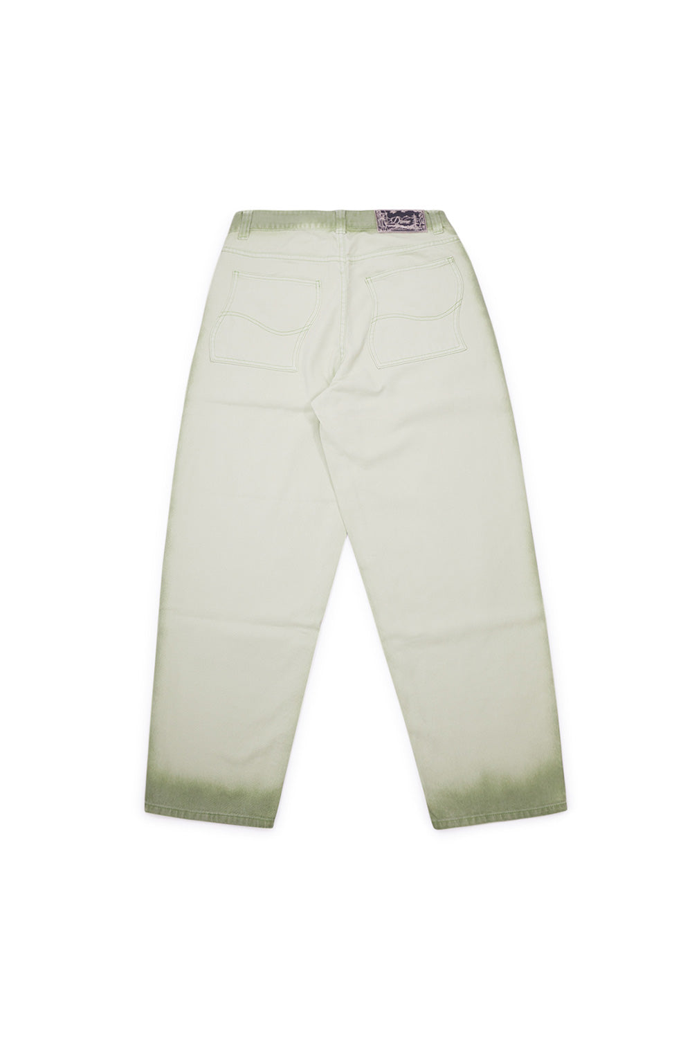 Dime Classic Baggy Denim Pant Matcha - BONKERS