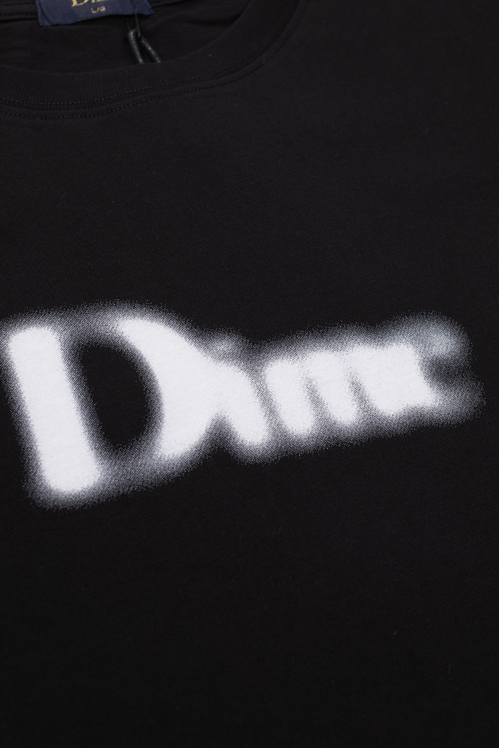 Dime Classic Blurry T-Shirt Black - BONKERS