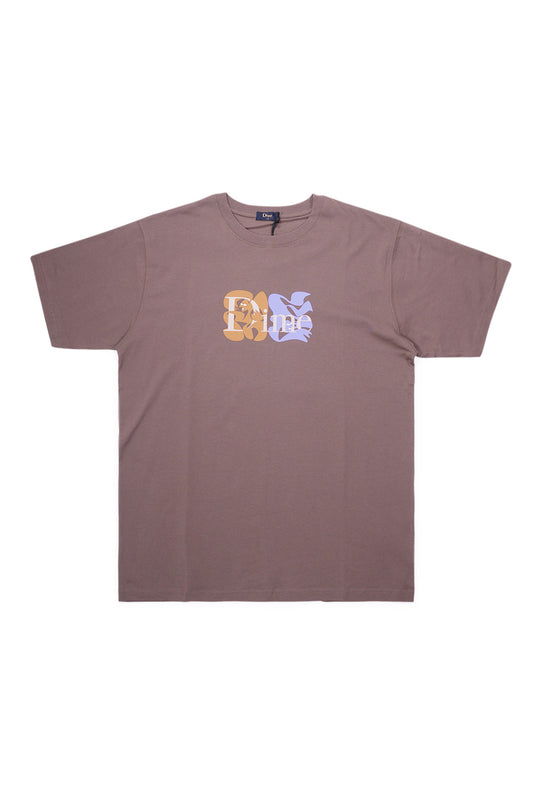 Dime Classic Duo T-Shirt Sepia