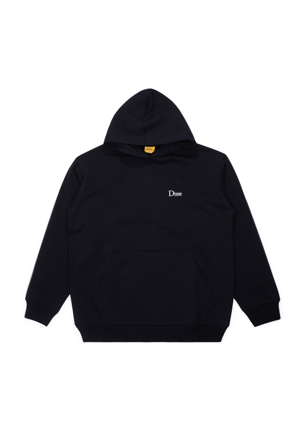 Dime Classic Small Logo Hoodie Schwarz