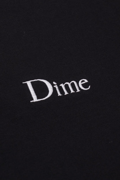 Dime Classic Small Logo T-Shirt Black