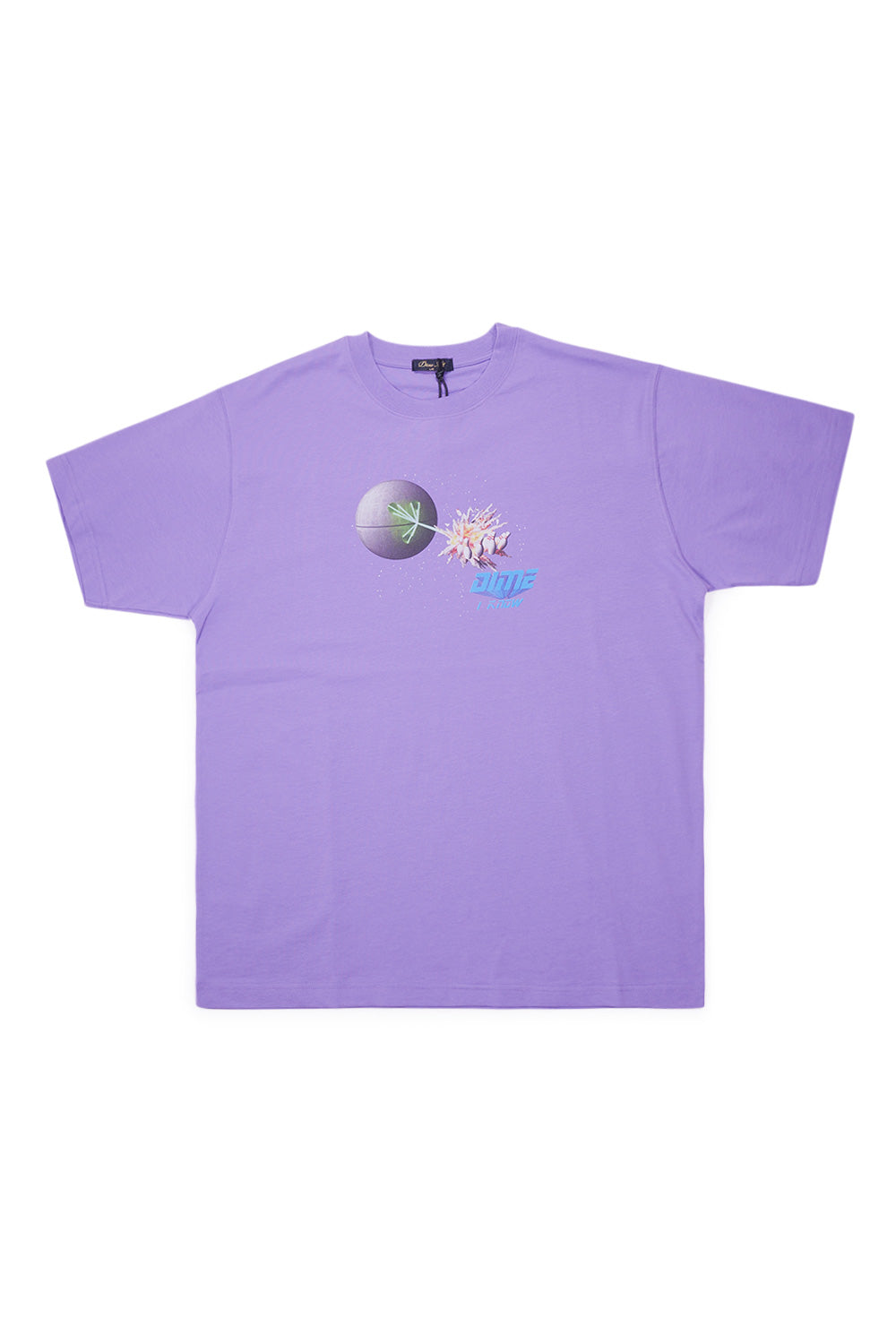 Dime Space Turkey T-Shirt Iris - BONKERS